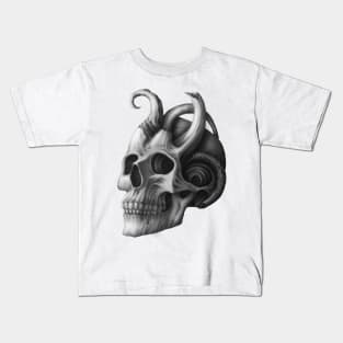 resident Evil, art skull Kids T-Shirt